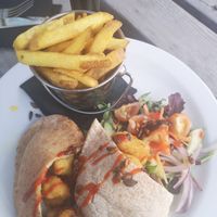 Cauliflower pitta  at The Waverley in Callander