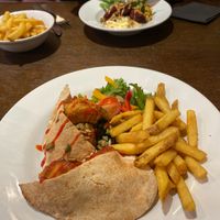 Cauliflower pitta at The Waverley in Callander