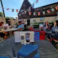 Beer Garden at The Waverley in Callander