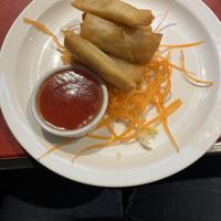 Vegetable Spring Rolls  at Chinese Village Restaurant in Callander