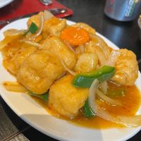 Szechuan Tofu  at Chinese Village Restaurant in Callander