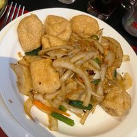 Salt and Pepper Tofu  at Chinese Village Restaurant in Callander