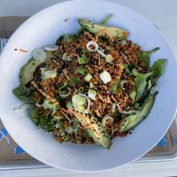 Watermelon poke salad! at Mendocino Farms in Addison