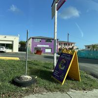 View from the road  at Ride into Fitness Studio in St Croix