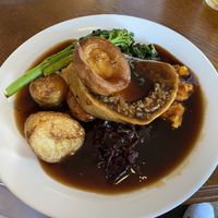 Fantastic vegan haggis and squash Wellington  at Nora's Kitchen - Pop Up in Manchester