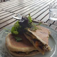 Toasted Panini at The Green Room On High Street in Willunga