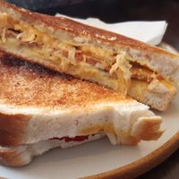 Pastrami melt at Barleys in Hull