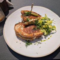 Pastrami sandwich at Barleys in Hull