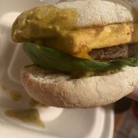 Breakfast Sammy take out  at Supernova in Portland