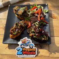 Eggplant Crostini  at The Blue Owl in Santa Barbara