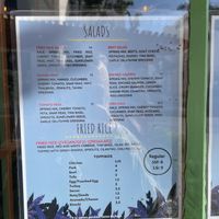 Other menu items can be made vegan  at The Blue Owl in Santa Barbara
