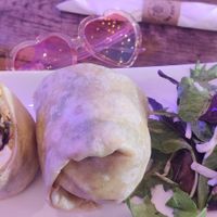 Nam toc  burrito at The Blue Owl in Santa Barbara