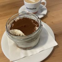 Tiramisu a káva :))  at Chutnej in Prague