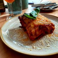 Lasagna Bolognese at Chutnej in Prague