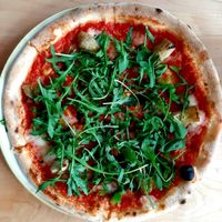 Artichoke Pizza at Chutnej in Prague