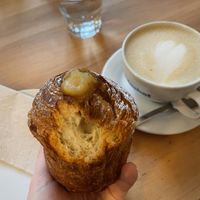 Krafin with caramel  at Chutnej in Prague