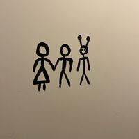 Toilet sign   at Chutnej in Prague