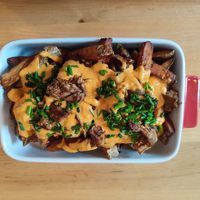 Poutine at Chutnej in Prague