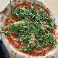 Artichoke pizza  at Chutnej in Prague