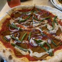 Pizza Salami  at Chutnej in Prague