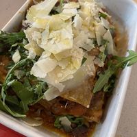 The best lasagne I’ve ever tasted. I savoured every mouthful.   at Chutnej in Prague