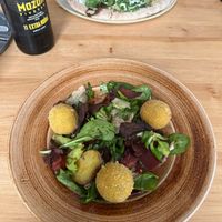 Beetroot salad w/ blue cheese at Chutnej in Prague