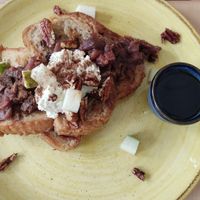 French toast at Chutnej in Prague