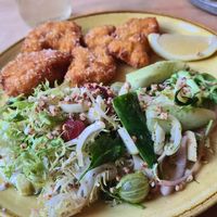 Cauliflower steak at Chutnej in Prague