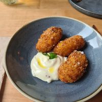 Sauerkraut patties at Chutnej in Prague
