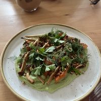 Seasonal Mushrooms  at Chutnej in Prague