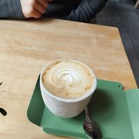 Cappuccino at Chutnej in Prague