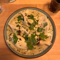 „Fresh“ pasta with filling at Chutnej in Prague