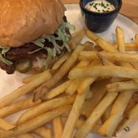 Christmas special burger   at Chutnej in Prague