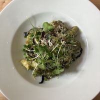 Corn gnocchi   at Chutnej in Prague