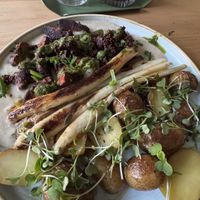 Lions Mean  at Chutnej in Prague