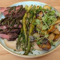 Lion's mane steak at Chutnej in Prague