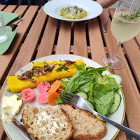 Mungo beans omelette! at Chutnej in Prague