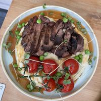 Lions main steak  at Chutnej in Prague