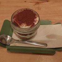 Tiramisu at Chutnej in Prague
