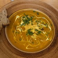 Pumpkin Soup  at Chutnej in Prague