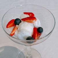 Dessert at Rang Mahal - Fine Dining Indian Restaurant in Central Singapore