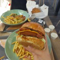 Street burguer at Mother Burger - Roma in Lisbon