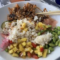 Island bowl with Tofu at KoKo Cabana in Oak Island