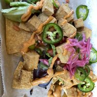 Tofu Nachos  at KoKo Cabana in Oak Island
