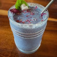 Throat chakra smoothie   at AmaSer in Puerto Viejo De Talamanca