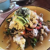 Tofu scramble with extra avocado at AmaSer in Puerto Viejo De Talamanca