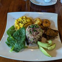 Gallo scramble (breakfast) at AmaSer in Puerto Viejo De Talamanca