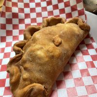 Vegan empanada  at El Vegan in Santiago