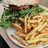 Berenjena a la Carrá at Fuente Rica Rica in Santiago