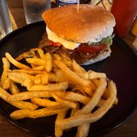 Churrasco Italiano Sandwich   at Fuente Rica Rica in Santiago